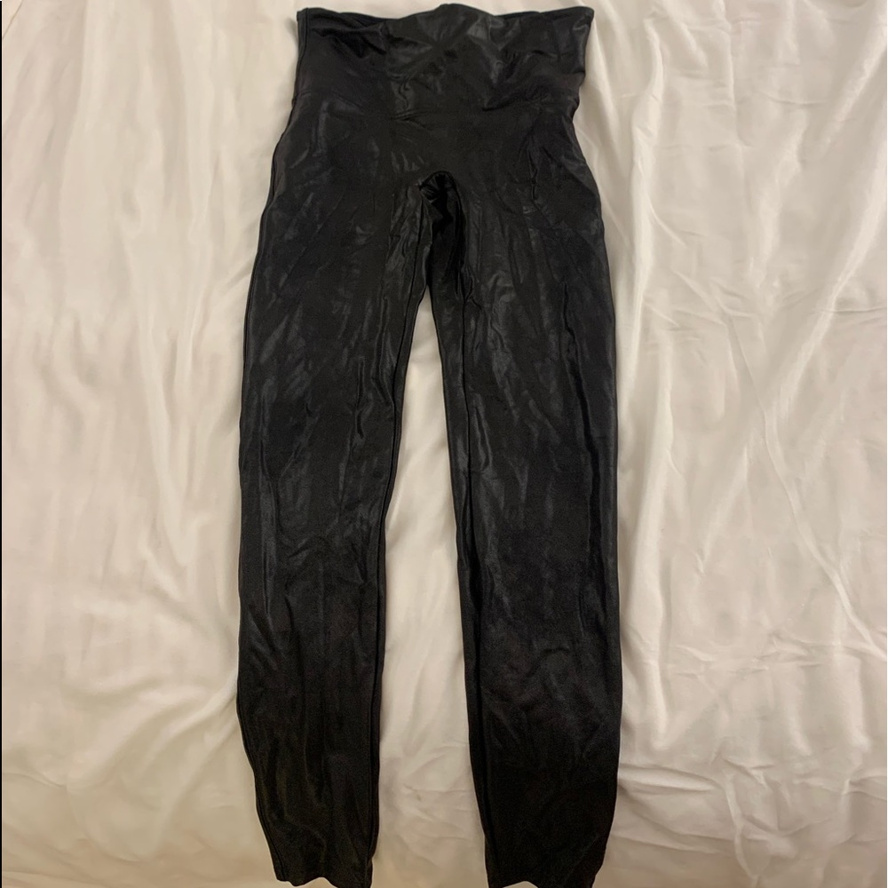 Spanx Faux Leather Leggings